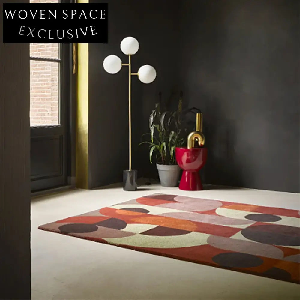 Modern Minimalist Hand-Tufted Geometric Design Area Rug for Living Room Bedroom