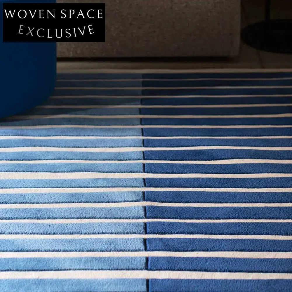 Modern Minimalist Polyester Area Rug for Living Room & Bedroom Decor