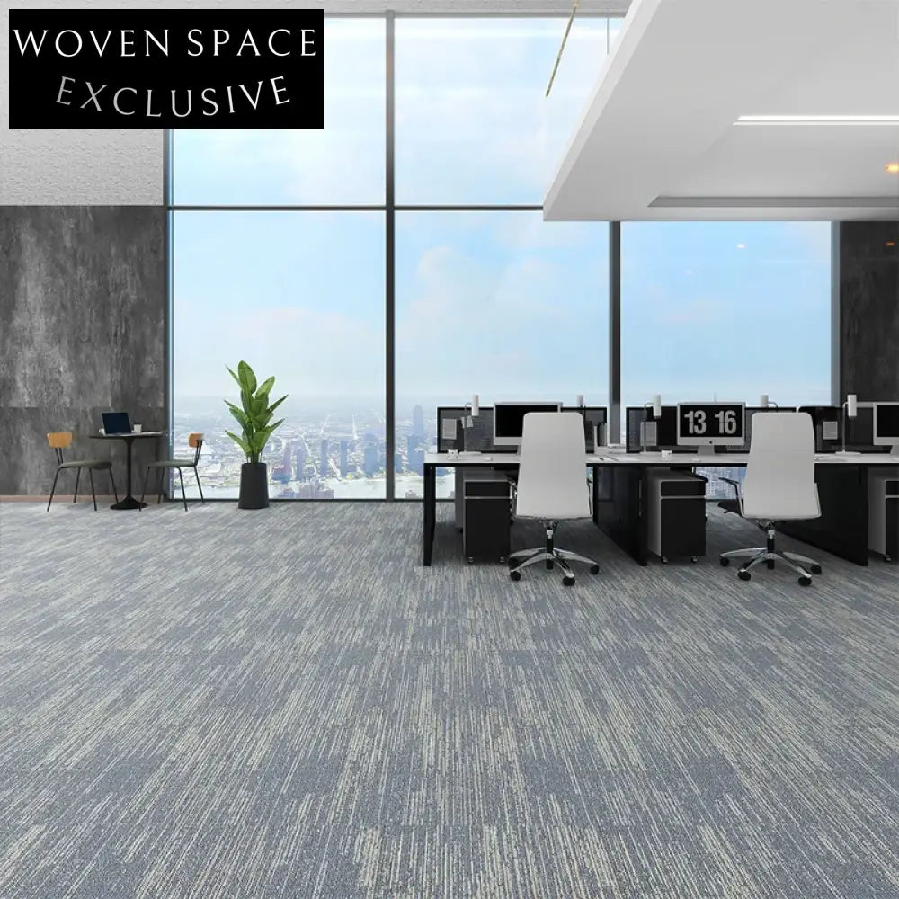 Atrea Custom Modern Polypropylene Commercial Office Carpet Roll, Large Area Custom ...