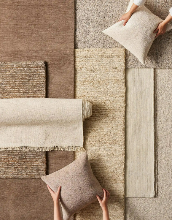 Weave Alessandre Floor Rug - Taupe