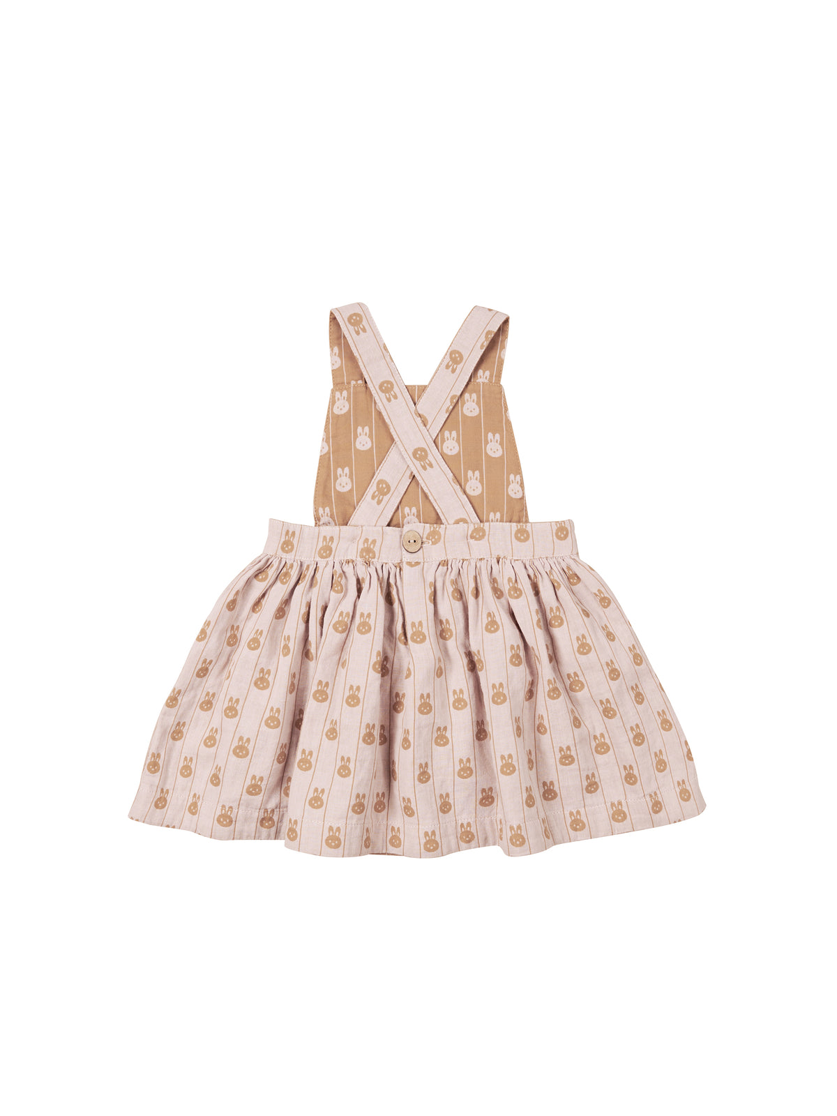 Bunny Stripe Reversible Pinafore