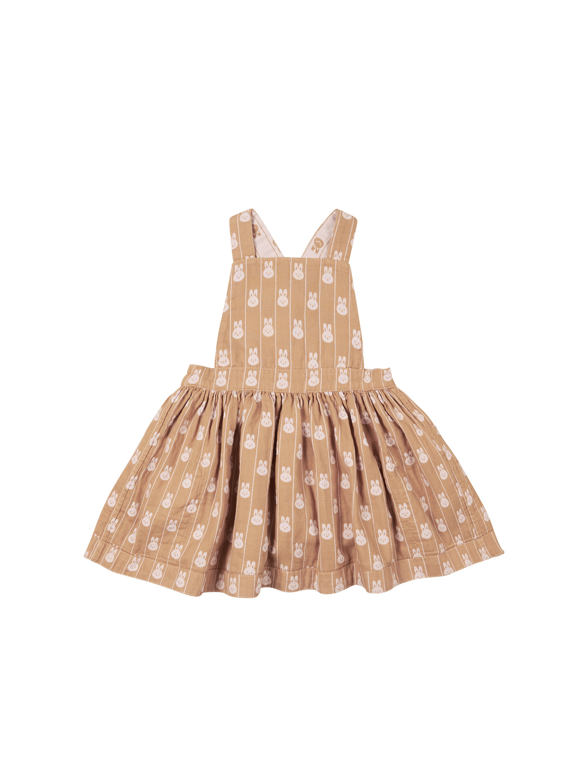 Bunny Stripe Reversible Pinafore