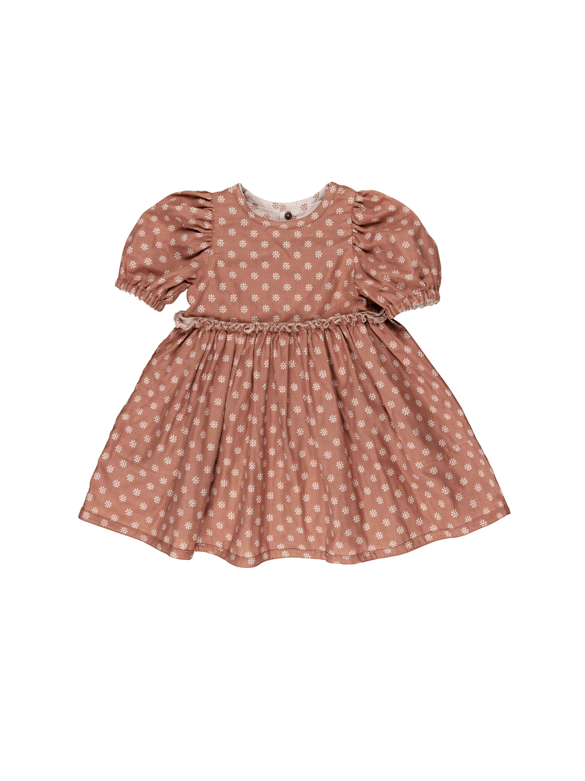 Reversible Puff Sleeve Dress