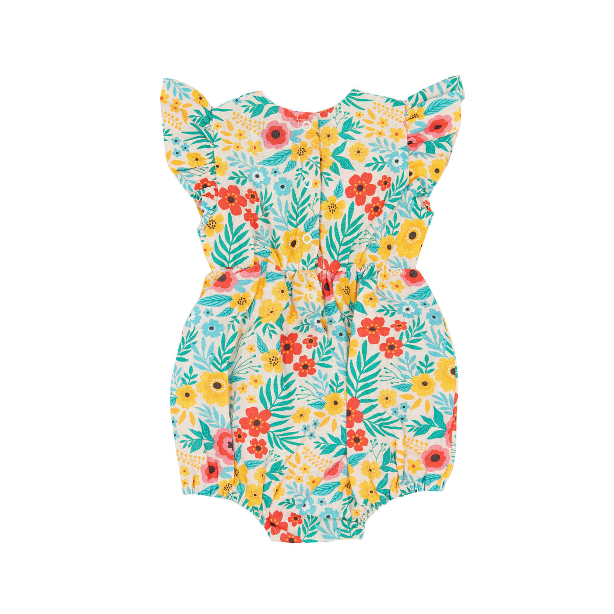 G+A LANI POSY LINEN ROMPER