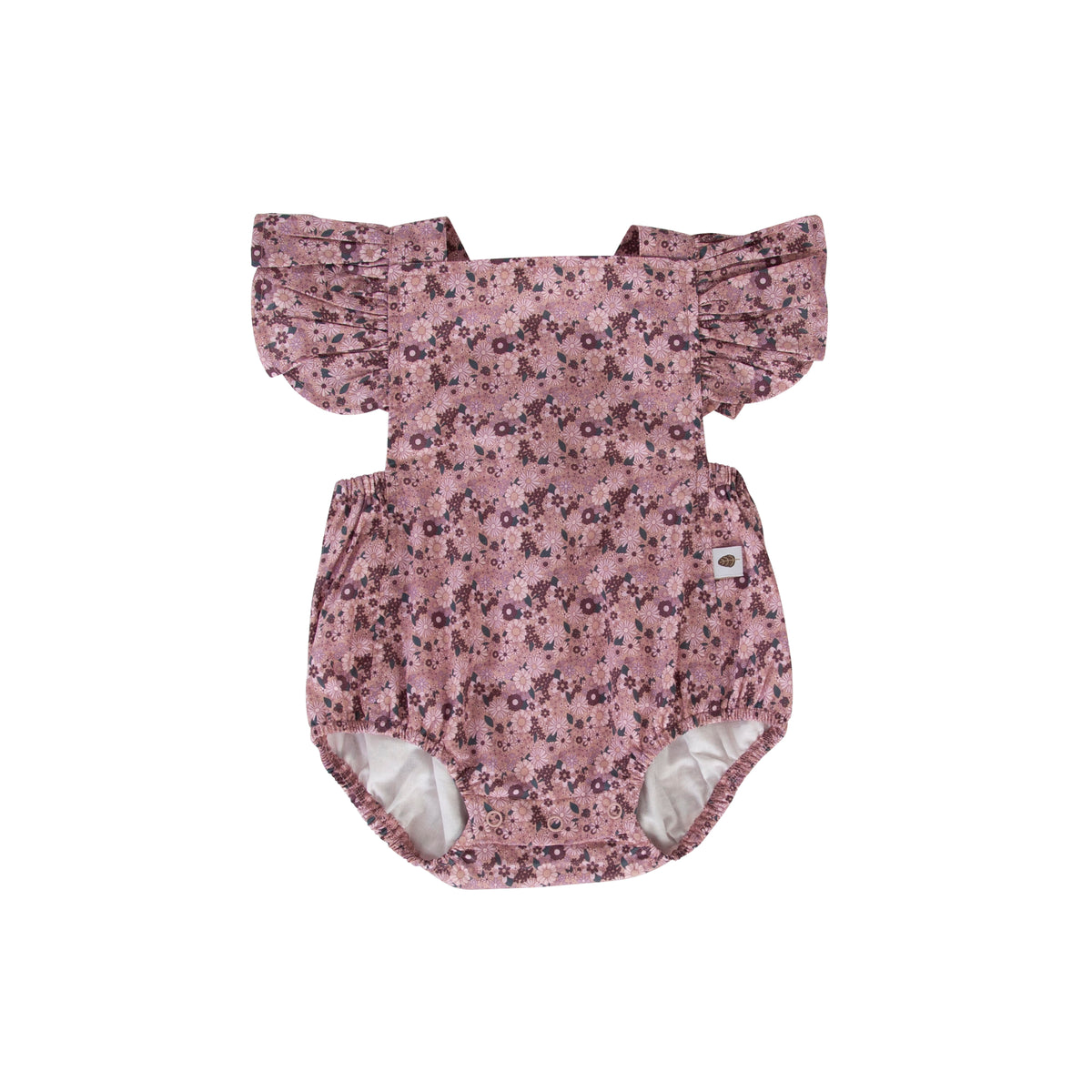 Ling Playsuit - Rose Ditzy Floral