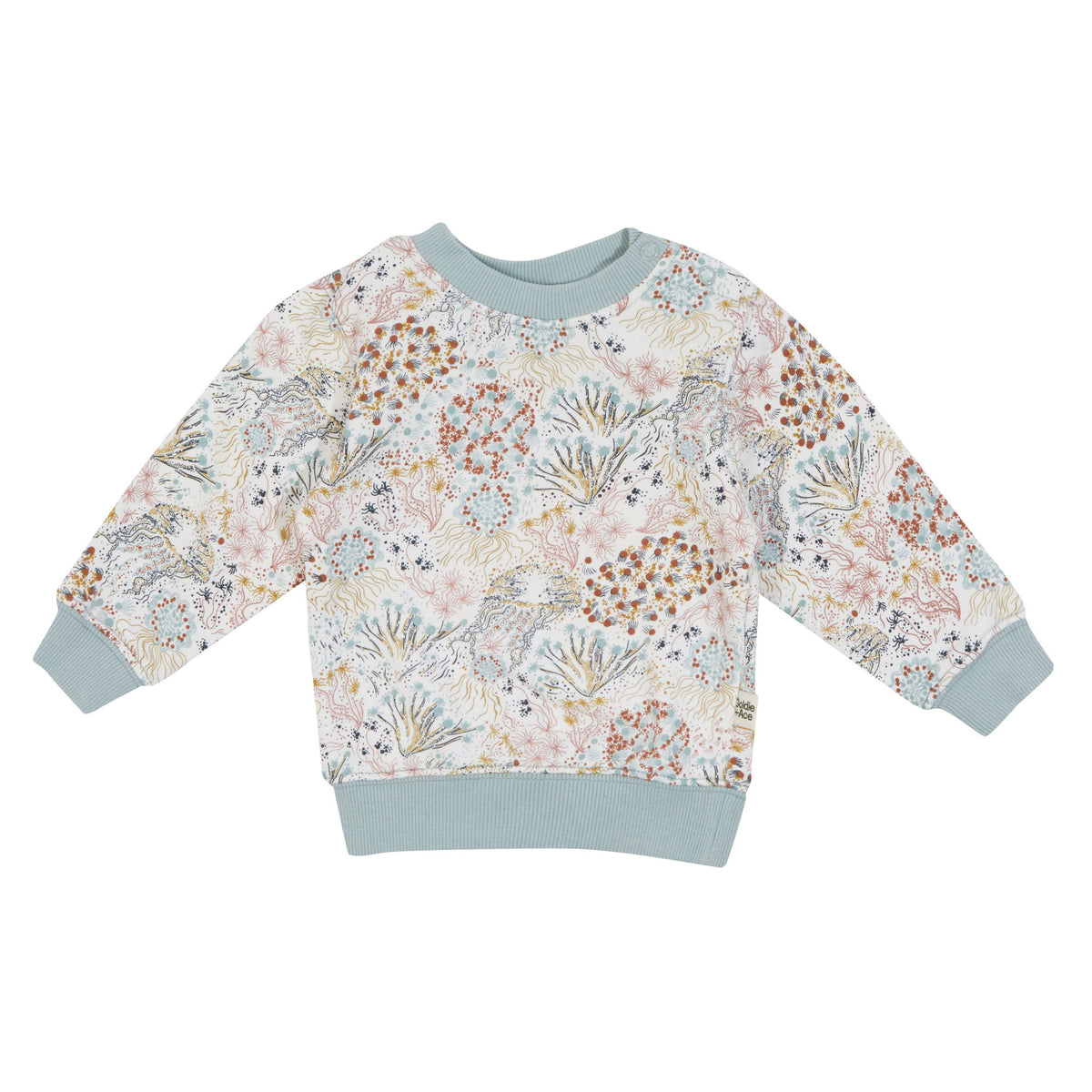 Sea Flowers Terry Sweater