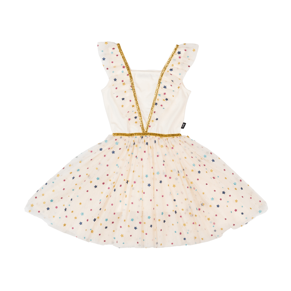 Cream Angel Dress