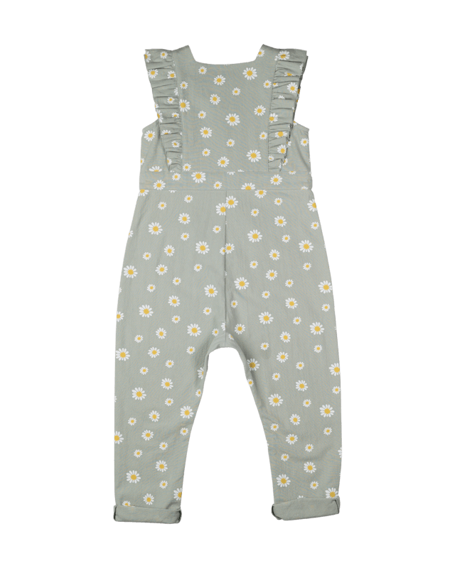 Green Daisy Jumpsuit