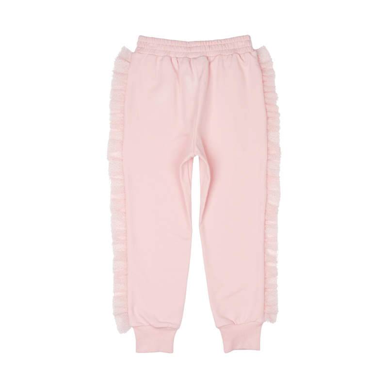 Glitter Ruffle Trackpants